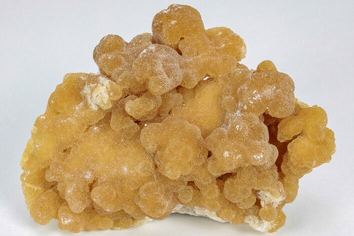 Fluorescent, Red-Orange Botryoidal Aragonite Formation - Peru #225428